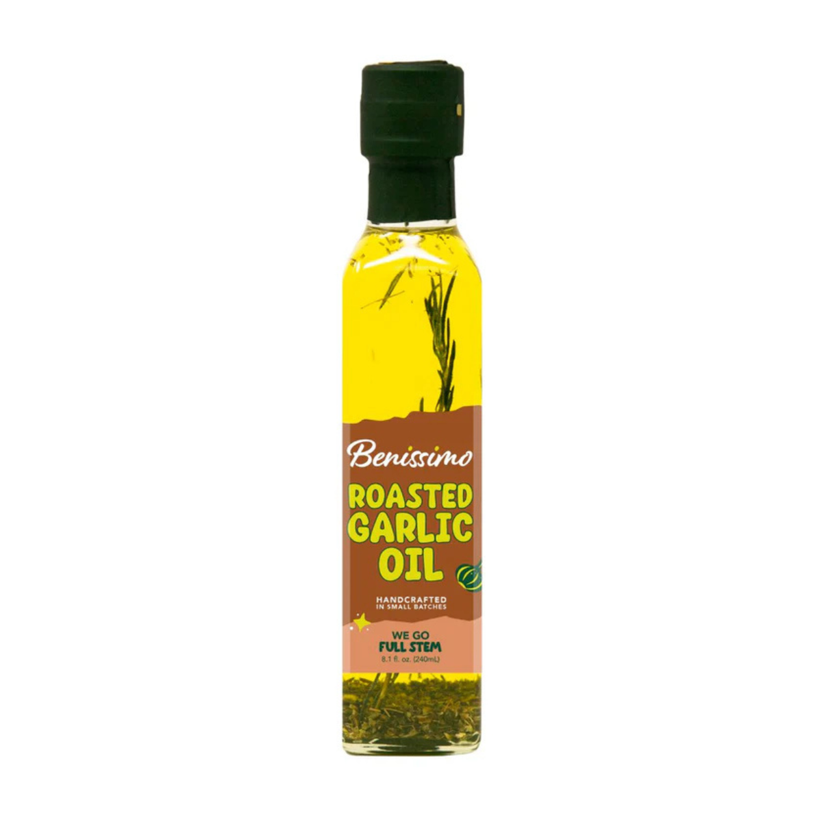 Benissimo Roasted Garlic Oil, Marasca (240mL)