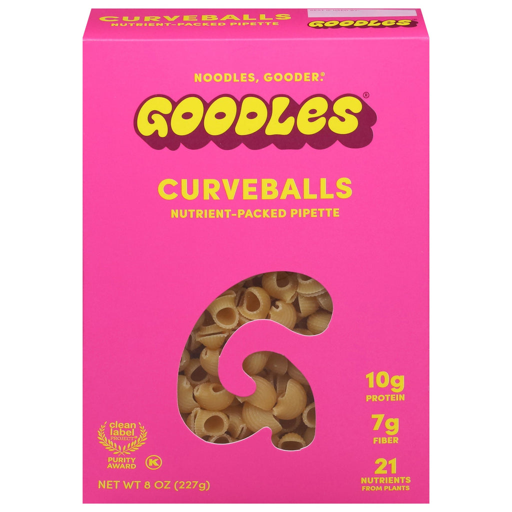Goodles Curveballs Pasta, 8 oz (Case of 12)
