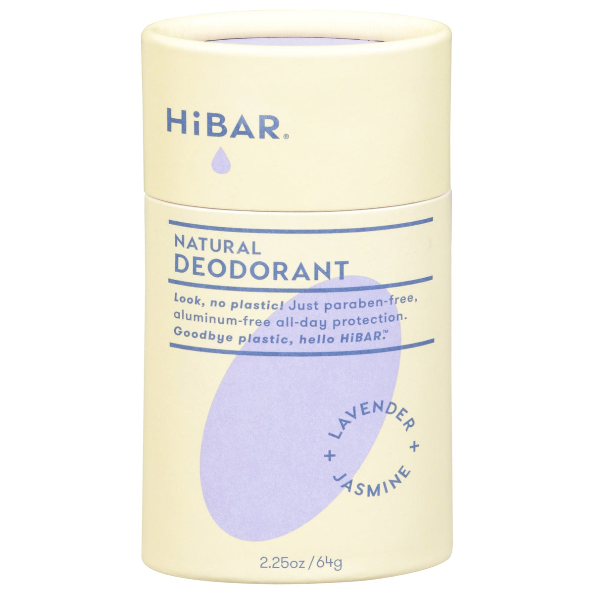 HiBAR Lavender Jasmine Deodorant, 2.25 oz