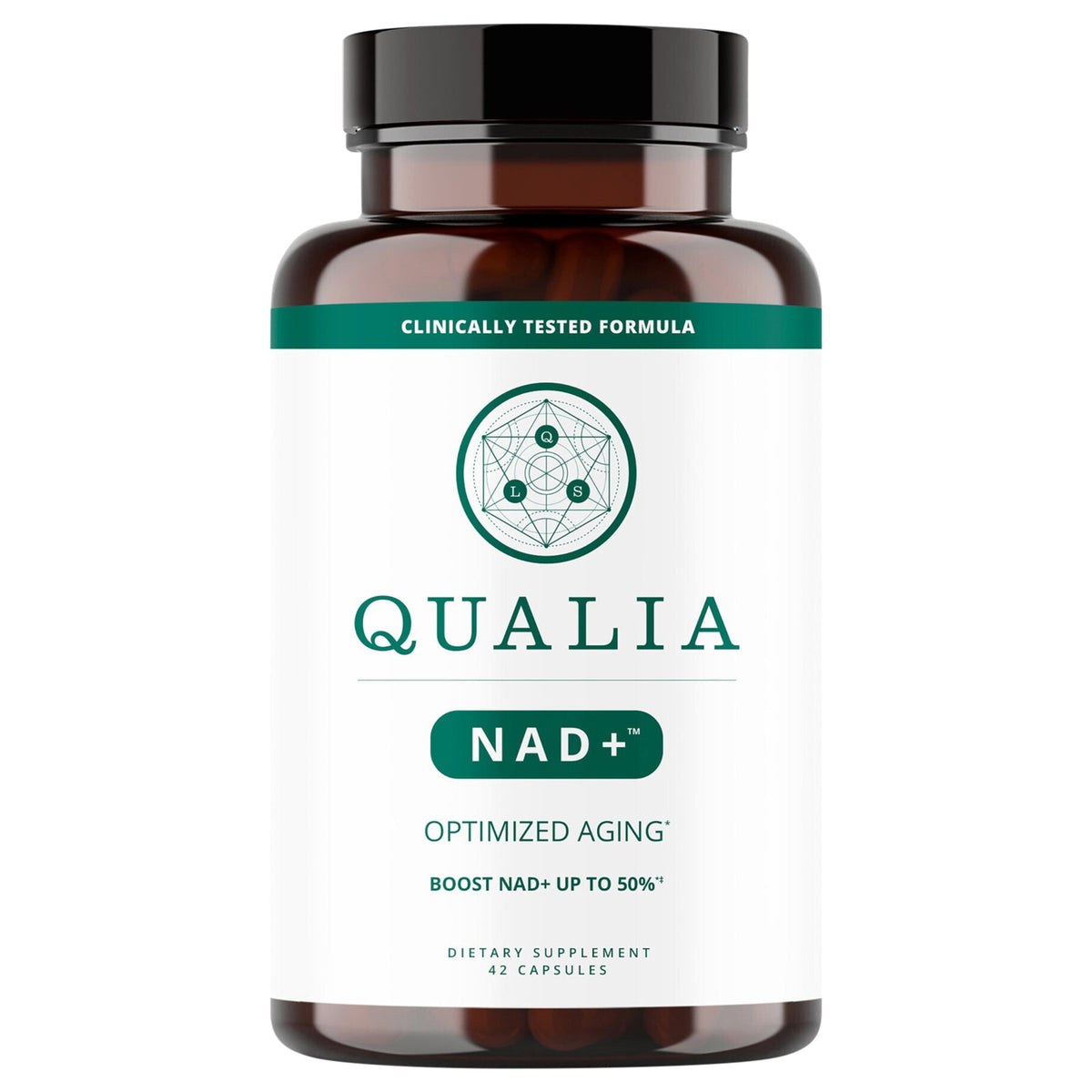 Qualia NAD+ Optimized Aging Supplement, 42 Count