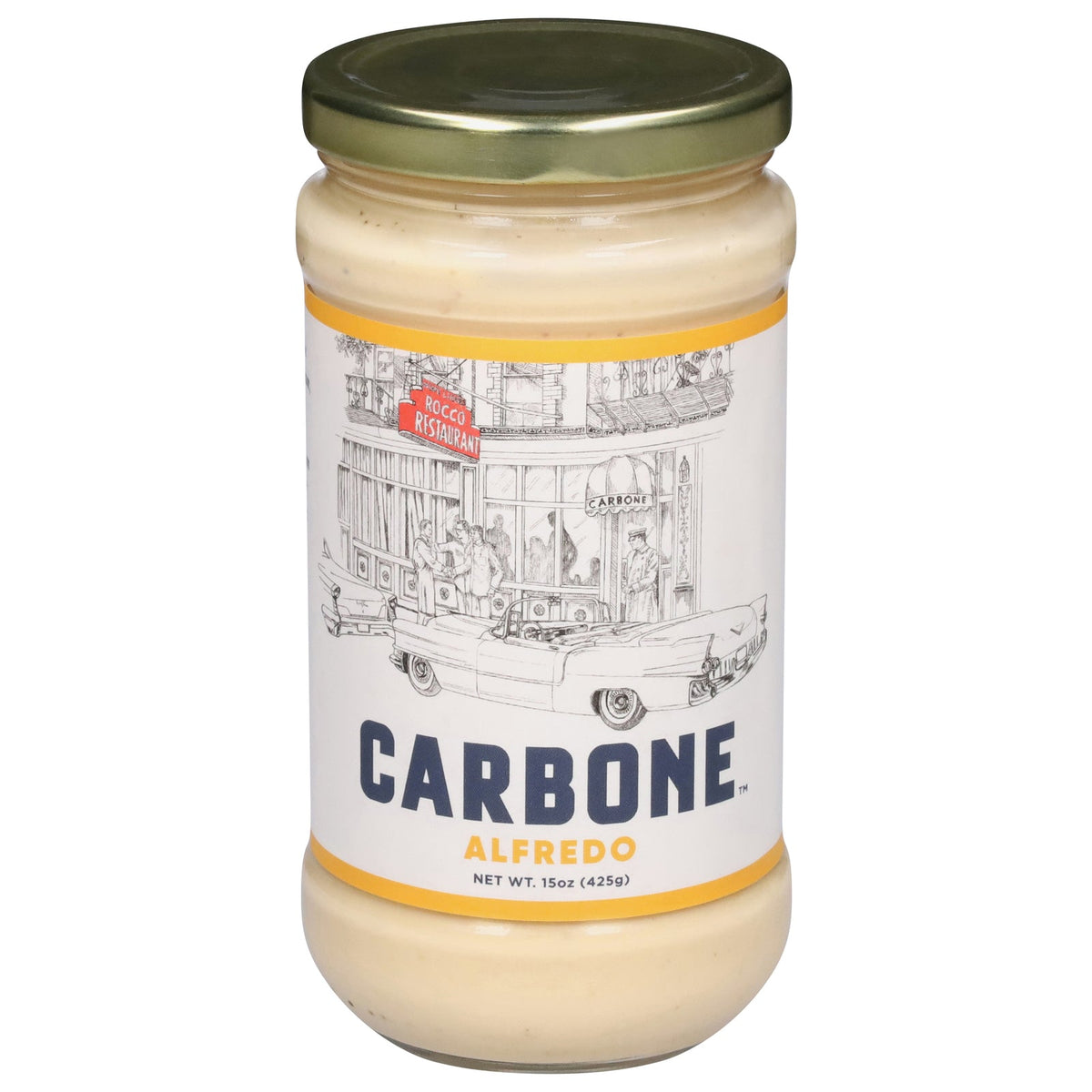 Carbone Alfredo Sauce, 15 fl oz (Case of 6)