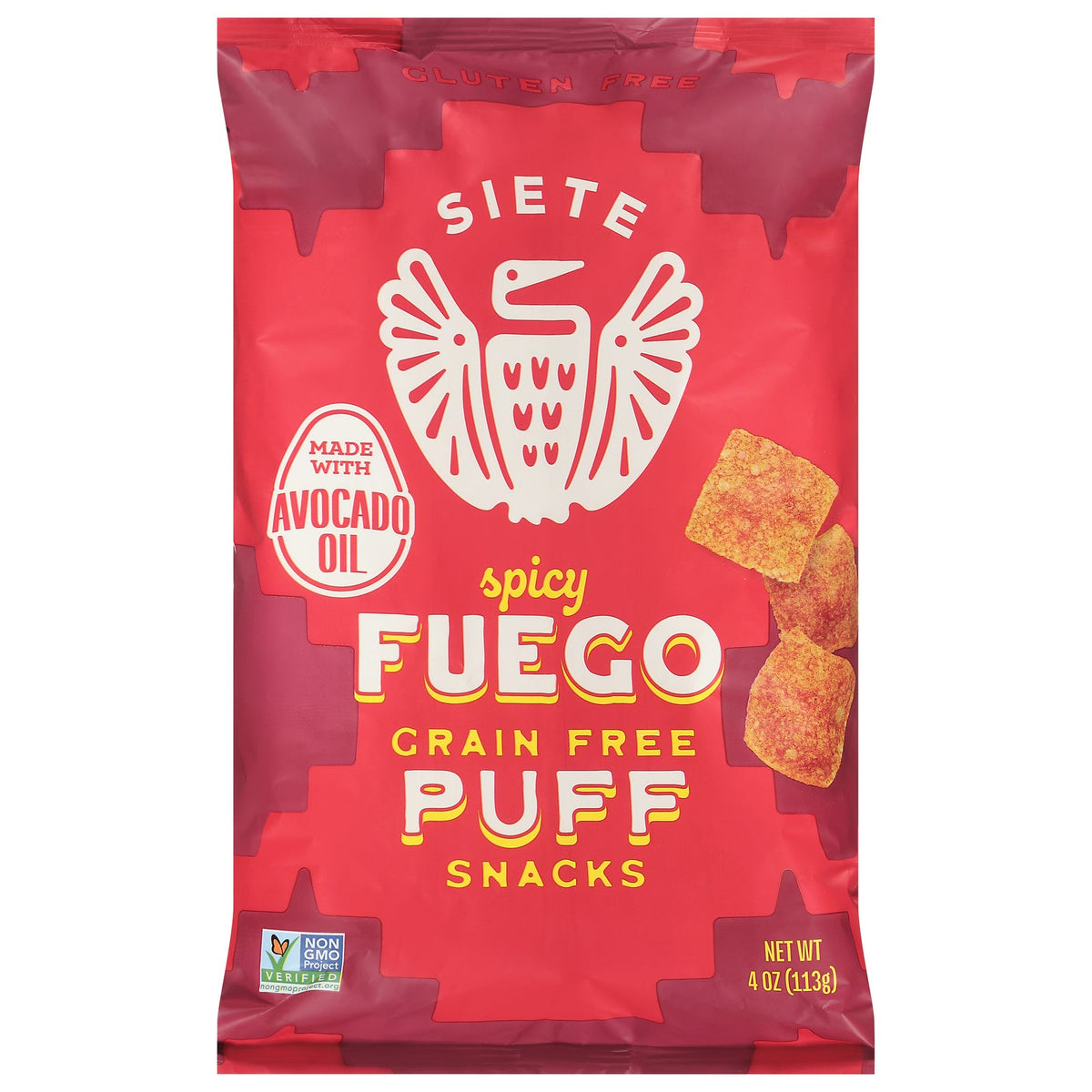 Siete Fuego Puffs, 4 oz (Case of 6)