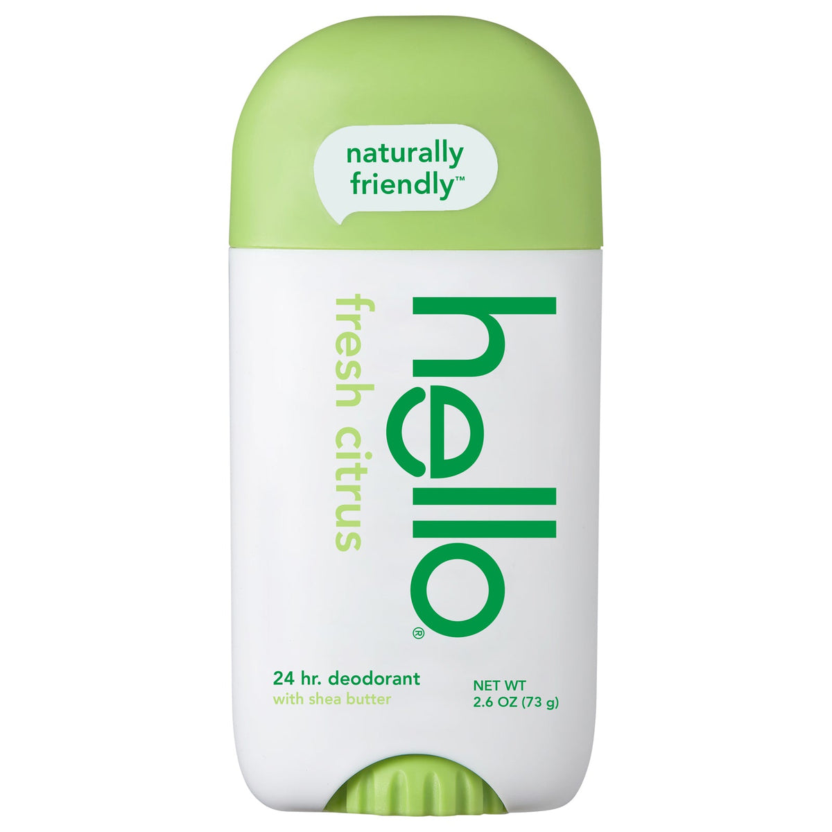 Hello Fresh Citrus Shea Butter Deodorant, 2.6 oz