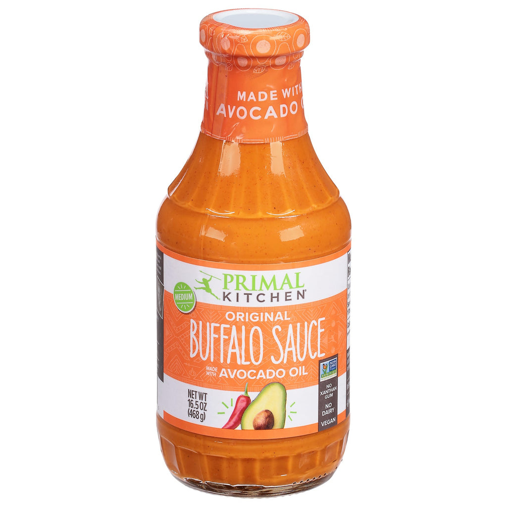 Primal Kitchen Original Buffalo Sauce, 16.5 oz (Case of 6)