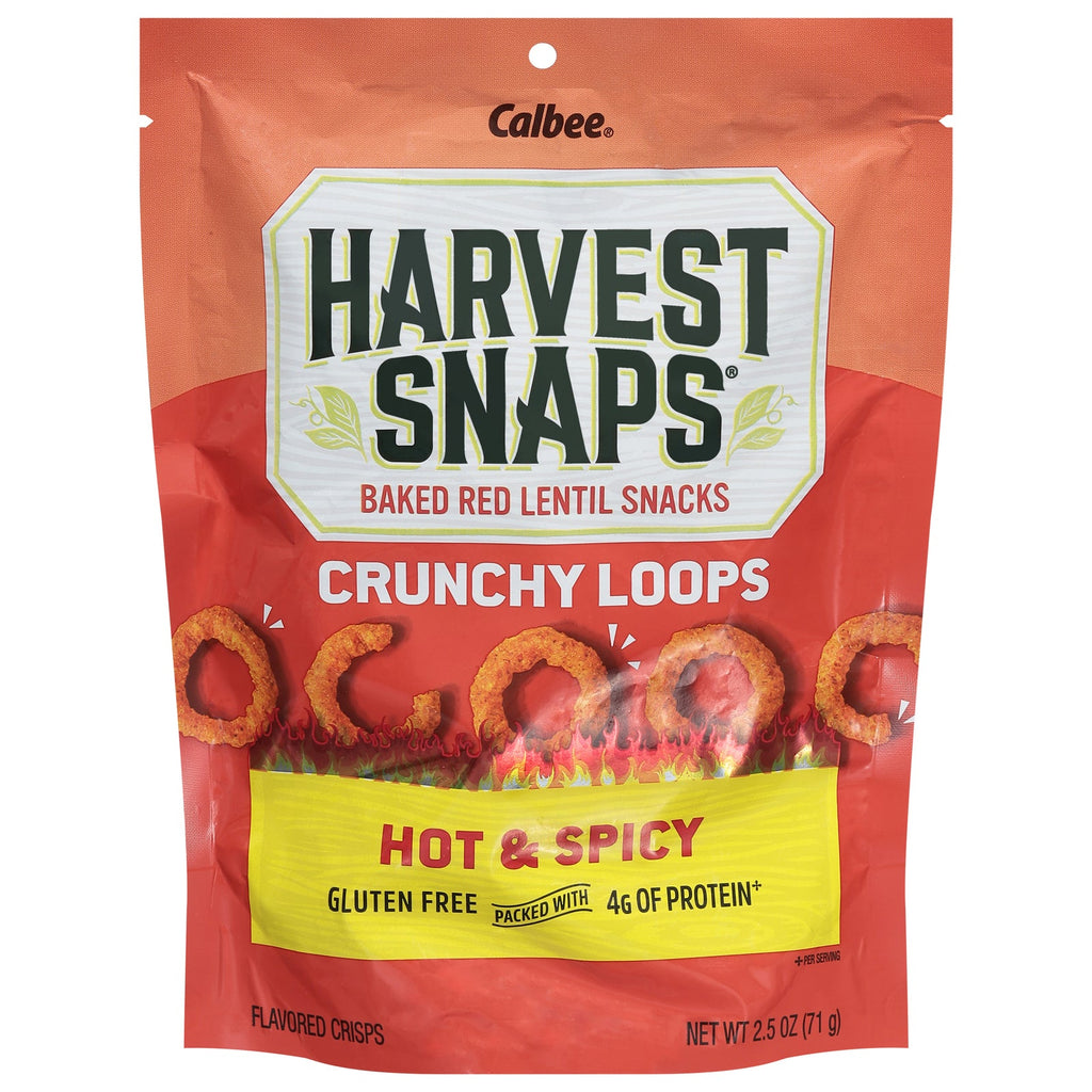 Harvest Snaps Spicy Crunchy Loops, 2.5 oz (Case of 12)