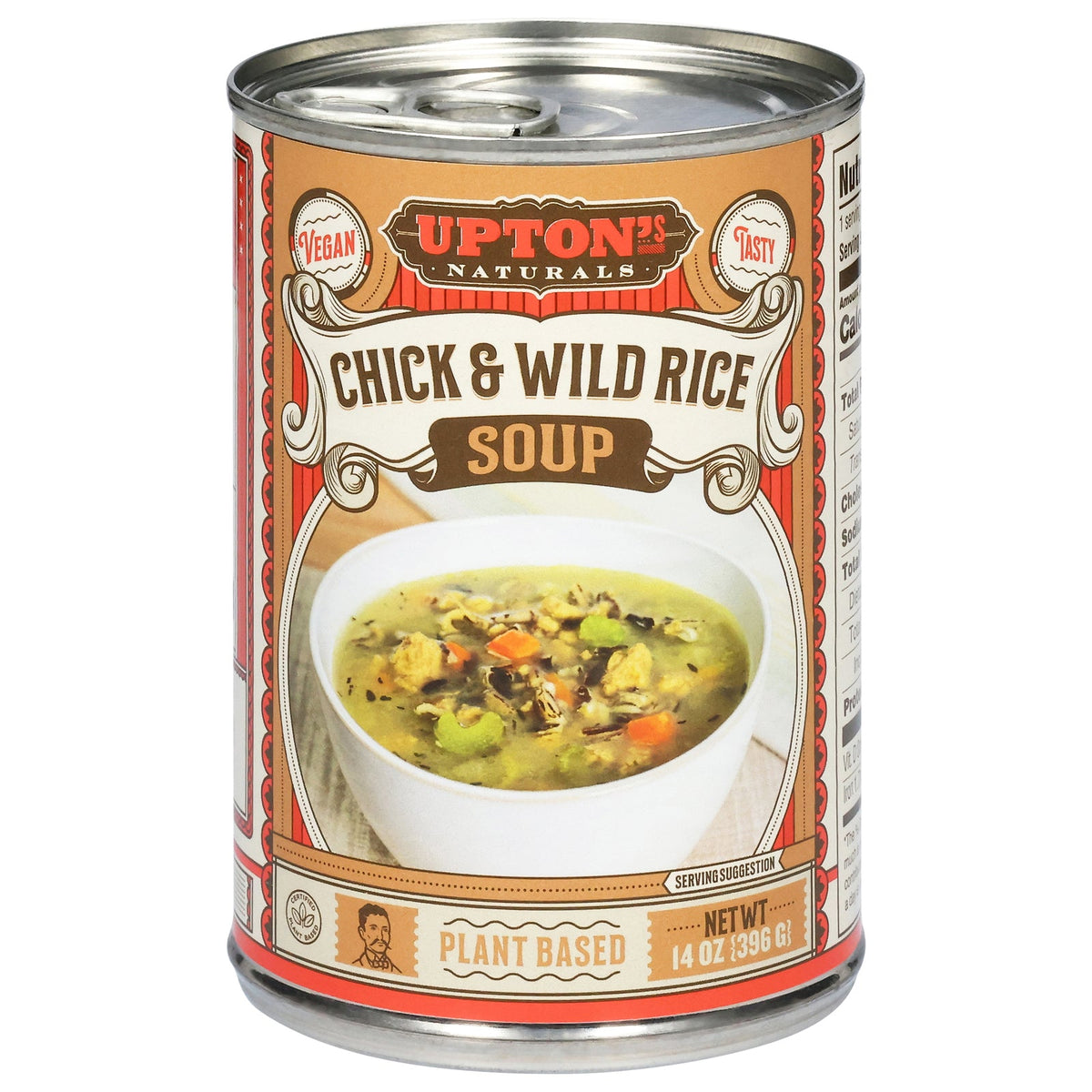Upton's Naturals Chicken Wild Rice Soup, 14 oz (Case of 8)