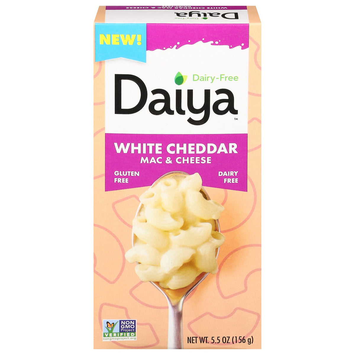 Daiya White Cheddar Powdered Mac & Cheese, 5.5 oz (Case of 12)