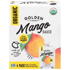Golden Farms Organic Mango Sauce, 4 x 3.17 oz (Case of 6)