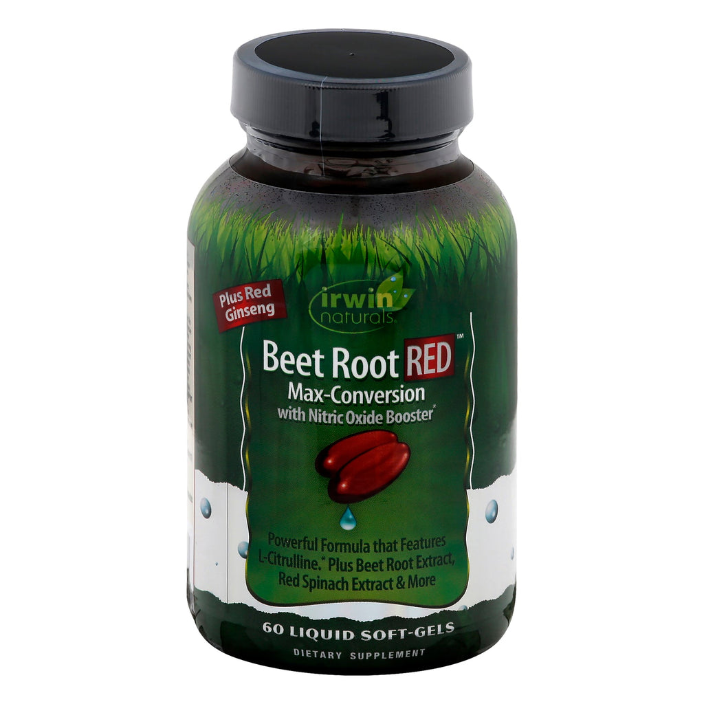 Irwin Naturals Beet Root Red, 60 Softgels