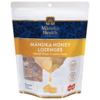 Manuka Health MGO 400+ Manuka Honey Lemon Ginger Lozenges, 58 ct