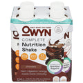 OWYN Chocolate Plant-Based Meal Replacement Shake, 4 x 11.15 fl oz (Case of 3)