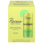Recess Lime Margarita Mocktail, 4 x 12 fl oz (Case of 6)