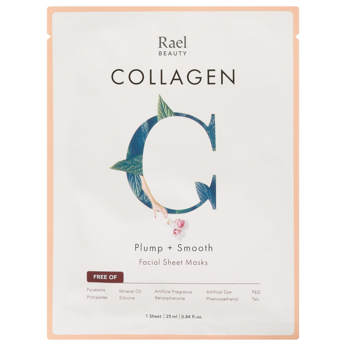 Rael Collagen Face Mask, 1 ct