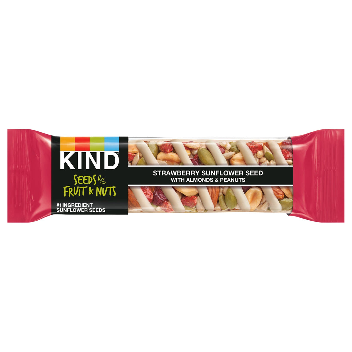 KIND Strawberry Sunflower Seed Bar, 1.4 oz (Case of 12)