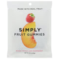 Simply Gum Peach & Raspberry Fruit Bites, 1.8 oz (Case of 8)