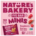 Nature's Bakery Mini Raspberry Fig Bars, 10 oz (Case of 6)