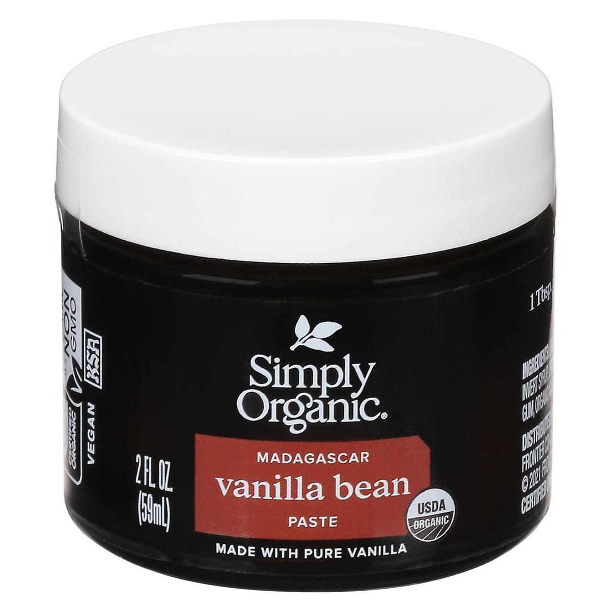 Simply Organic Vanilla Bean Paste, 2 fl oz (Case of 6)