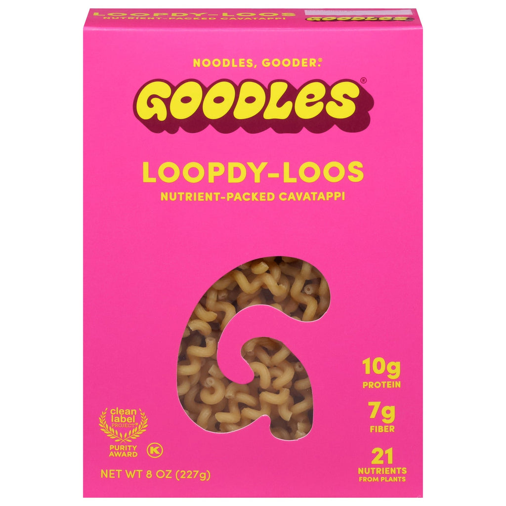 Goodles Loopdy-Loos Mac & Cheese, 8 oz (Case of 12)