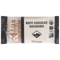 Kate's Real Food Organic White Chocolate Macadamia Bar, 2.2 oz (Case of 12)