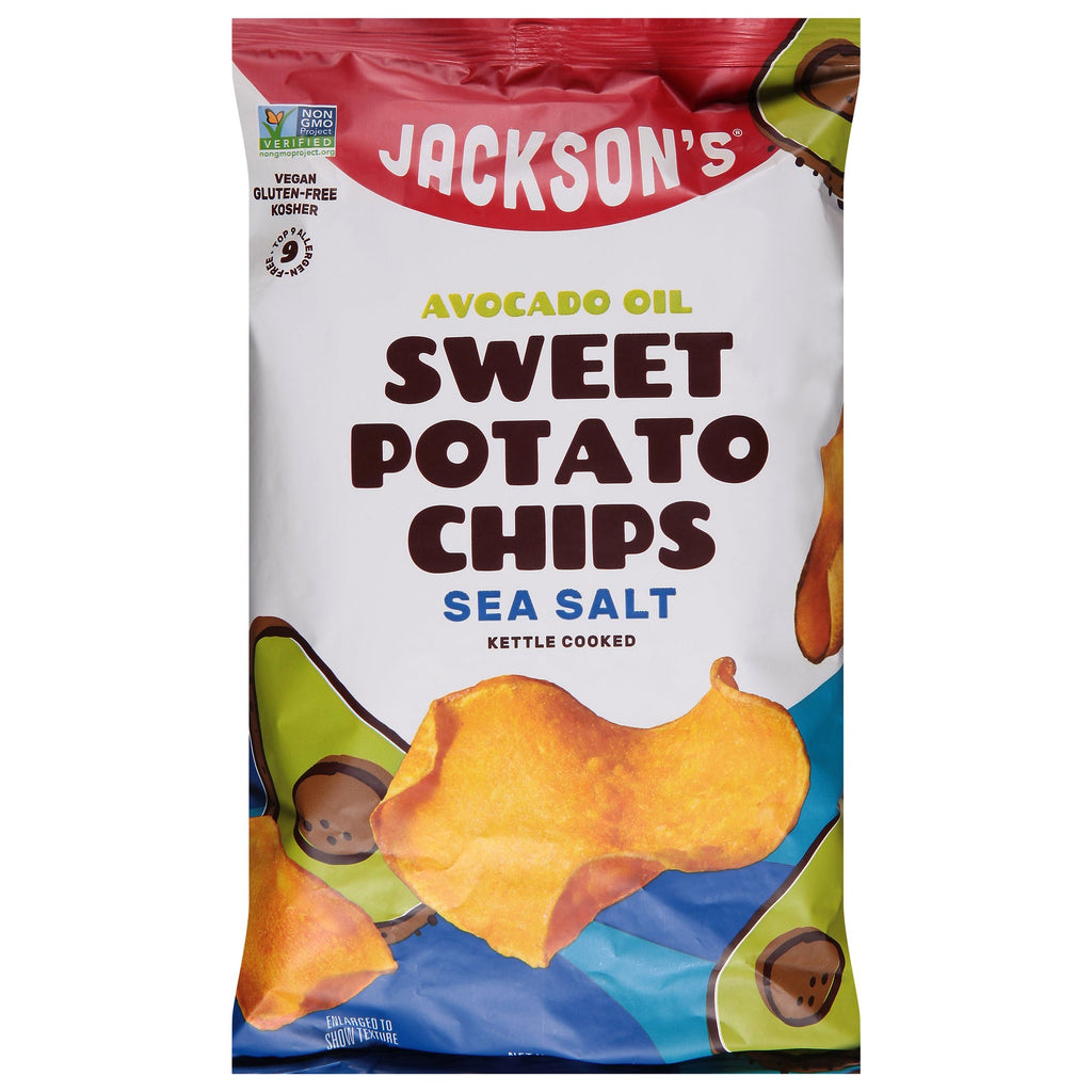 Jackson's Sea Salt Sweet Potato Chips, 5 oz (Case of 12)