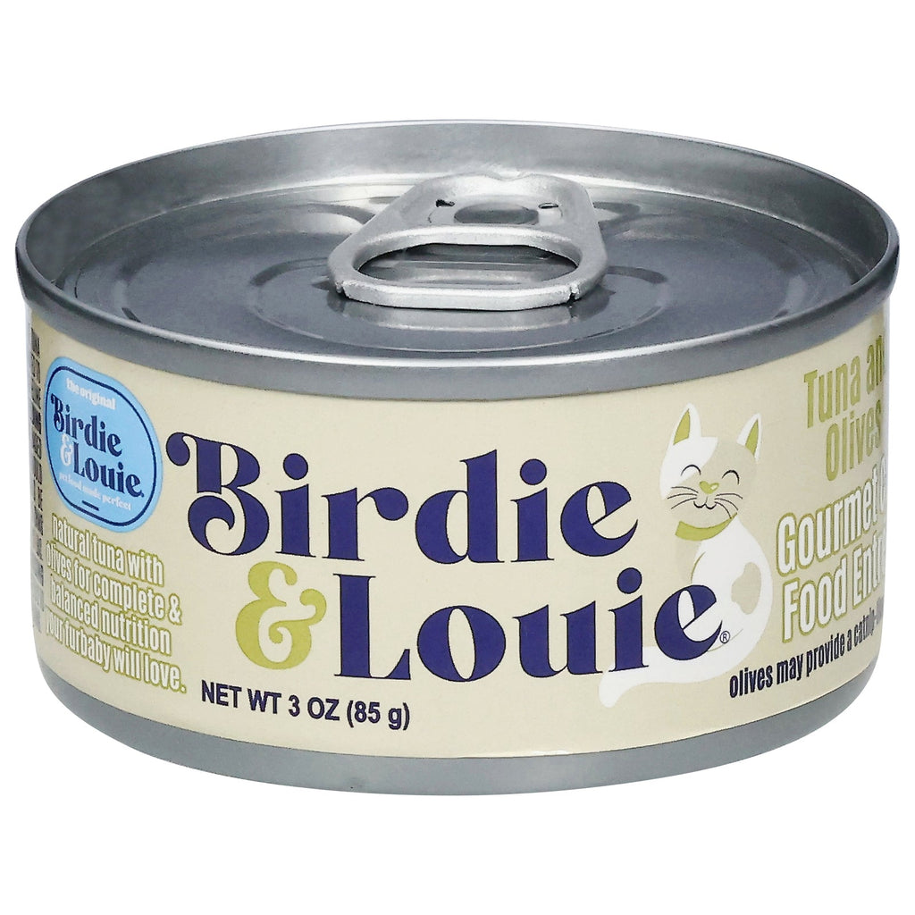 Birdie & Louie Tuna & Olives Cat Food, 3 oz (Case of 12)