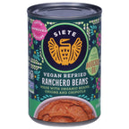 Siete Ranchero Refried Beans, 16 oz (Case of 12)
