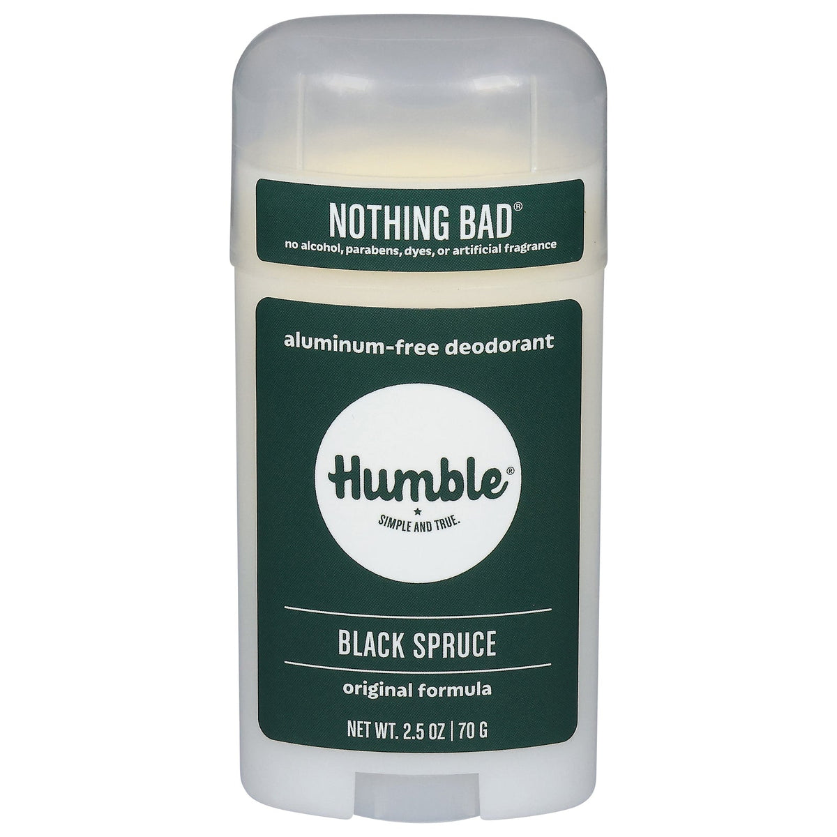 Humble Brands Black Spruce Deodorant, 2.5 oz