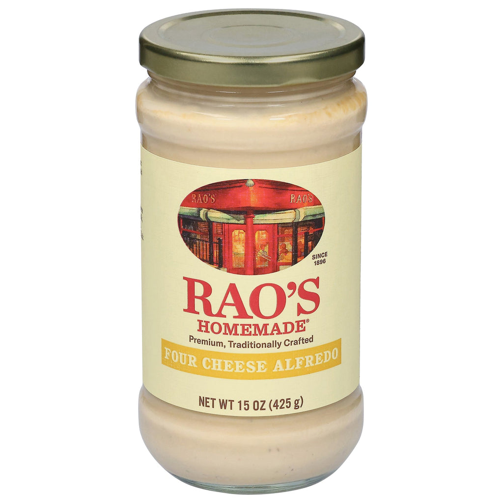 Rao's Four Cheese Alfredo Pasta Sauce, 15 fl oz (Case of 6)