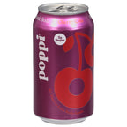 Poppi Cherry Cola Prebiotic Soda, 12 fl oz (Case of 12)