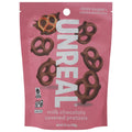 Unreal Milk Chocolate Pretzels, 3.5 oz (Case of 6)