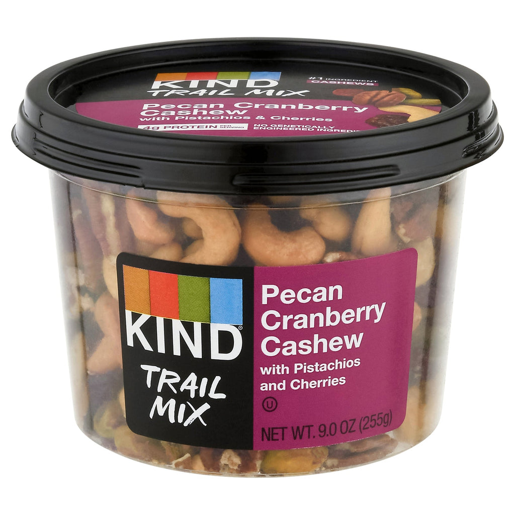 KIND Pecan Cranberry Cashew Trail Mix, 9 oz (Case of 6)