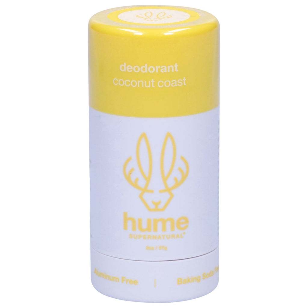 Hume Supernatural Coconut Coast Deodorant Stick, 2 oz