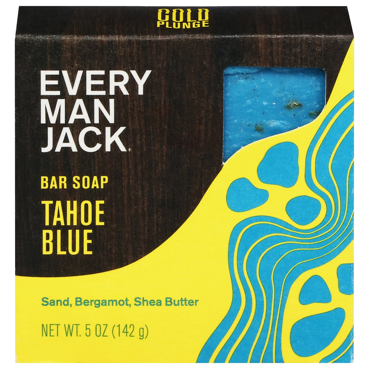 Every Man Jack Tahoe Blue Body Bar, 5 oz