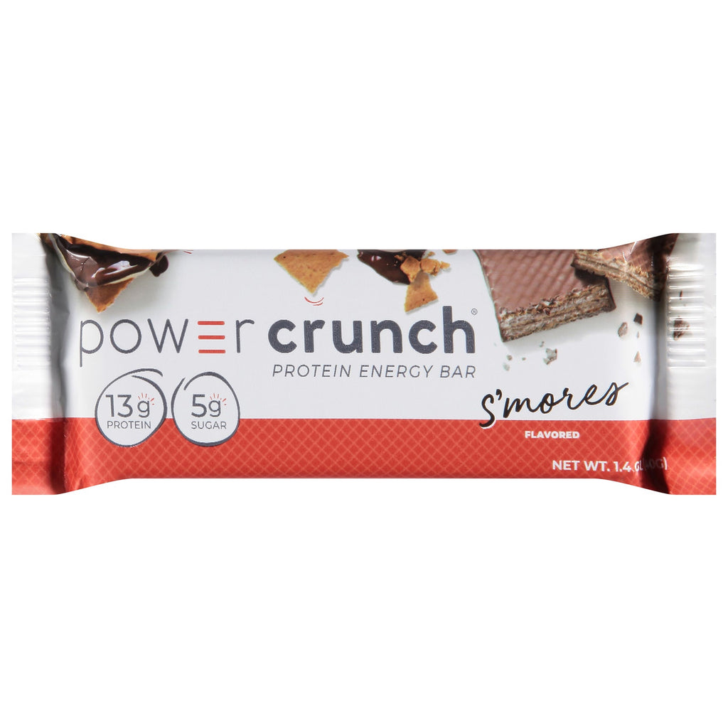 Power Crunch Original S'mores Protein Bar, 1.4 oz (Case of 12)