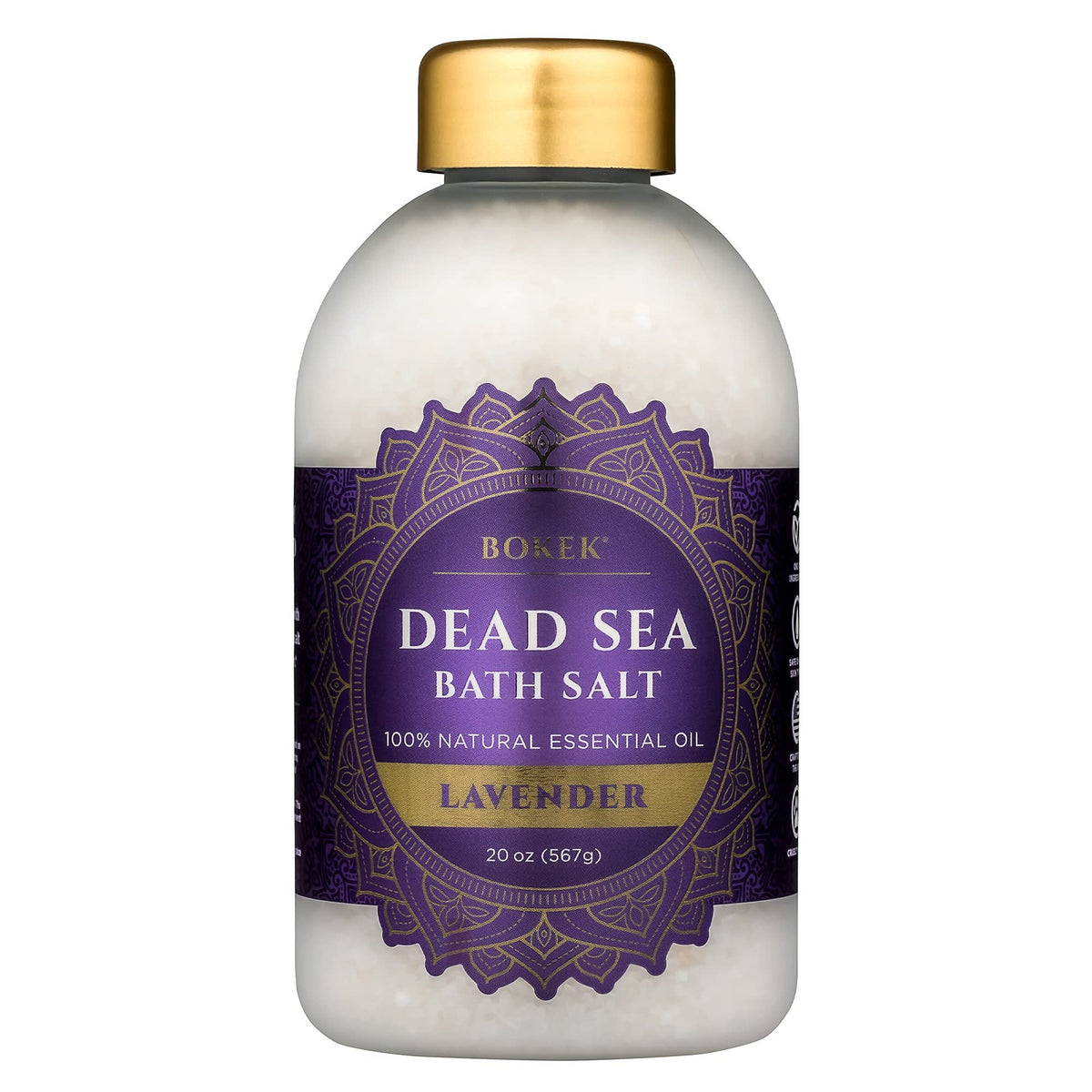 Bokek Dead Sea Lavender Bath Salt - 1 21oz Pack
