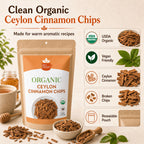 Organic Ceylon Cinnamon Chips – For Tea, Grinding & Mulling