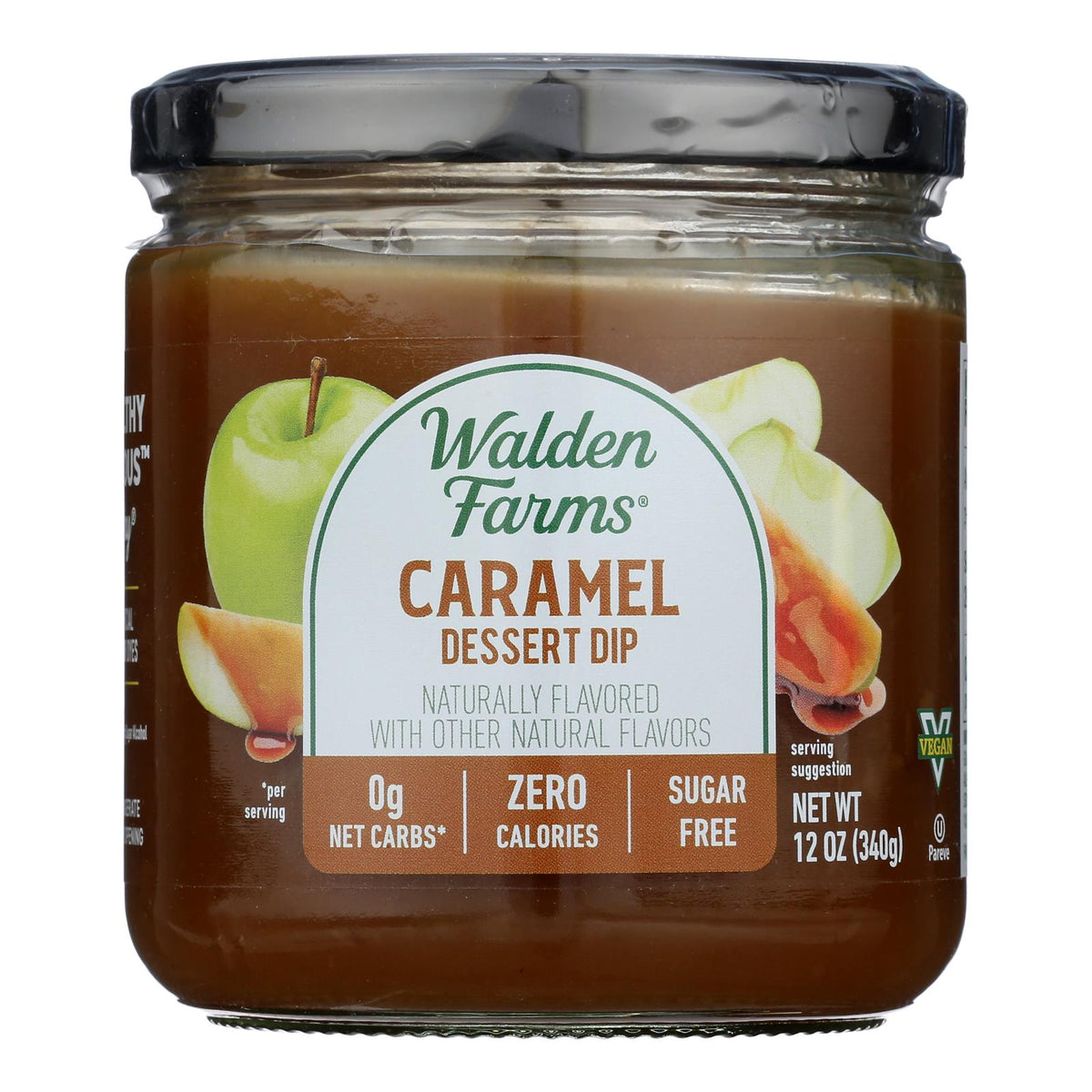 Walden Farms Sugar Free Caramel Dip, 12 oz (Case of 6)