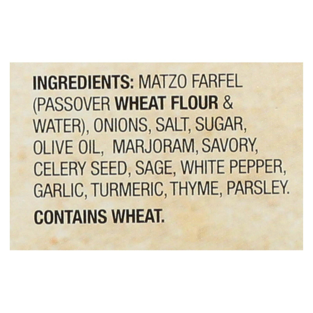 Streit's Stuffing Mix, 6.5 oz (Case of 12)