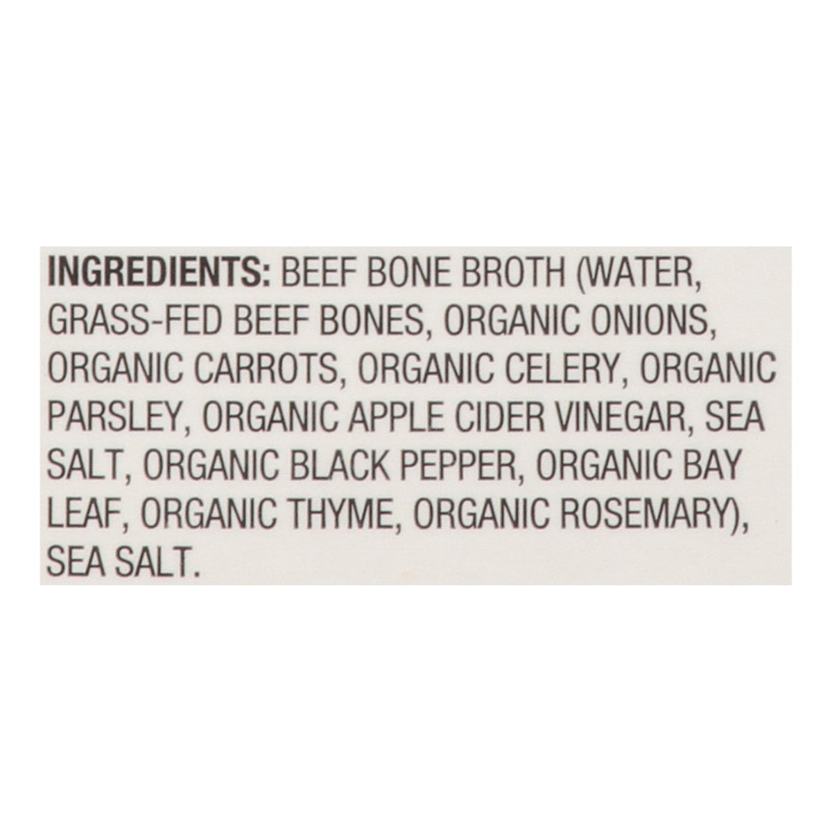 Kettle & Fire Regenerative Beef Bone Broth, 16.9 oz (Case of 6)