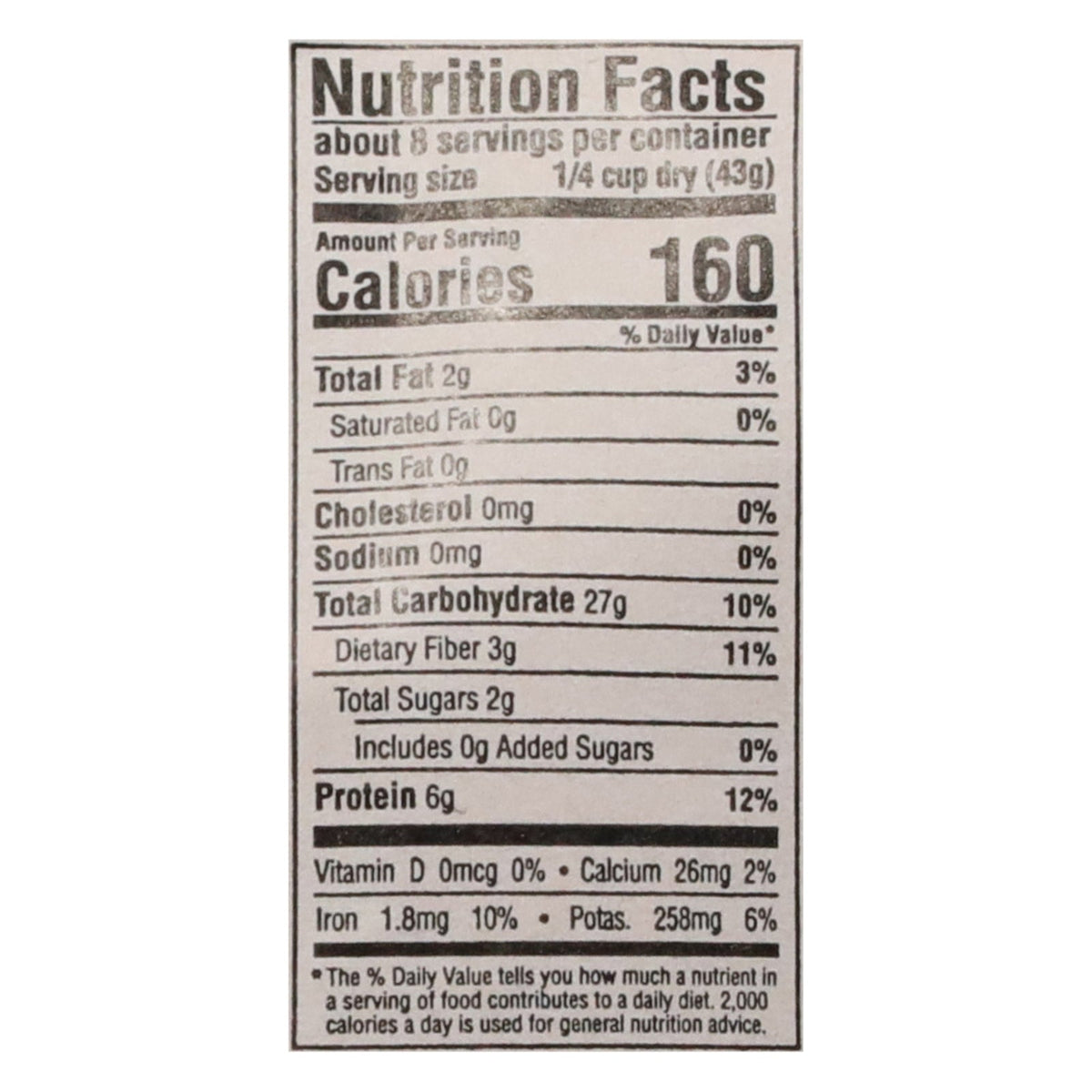 Simpli Regenerative White Quinoa, 12 oz (Case of 8)