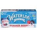 Waterloo Summer Berry Sparkling Water, 8 x 12 fl oz (Case of 3)