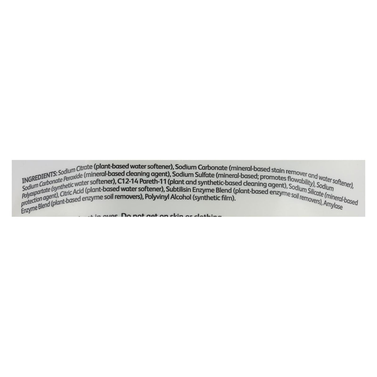 Citra Solv Free & Clear Natural Dishwasher Detergent Pacs, 12.7 oz (Case of 8)
