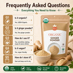 Organic Ginger Powder – For Chai, Stir-Fries & Gingerbread