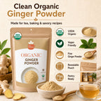 Organic Ginger Powder – For Chai, Stir-Fries & Gingerbread