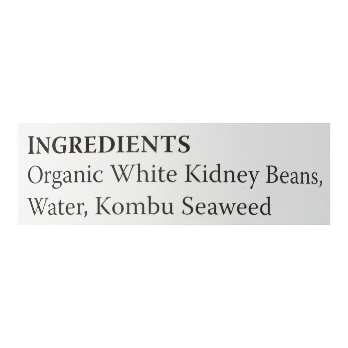 Eden Organic Cannellini White Kidney Beans, 15 oz (Case of 12)