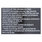 Divine Dark Chocolate Crisp Thins, 2.8 oz (Case of 12)