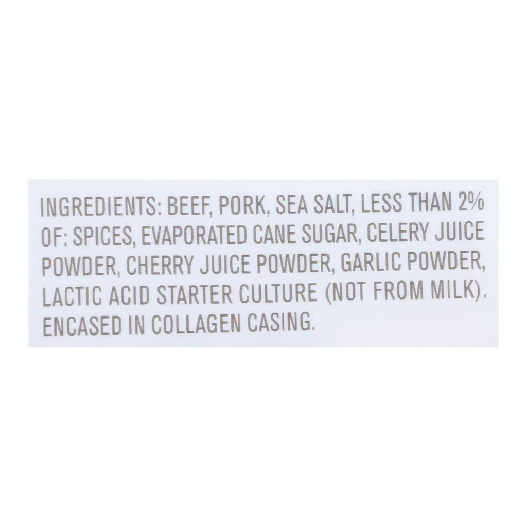 Vermont Smoke & Cure Cracked Pepper Beef & Pork Sticks, 6 x 0.5 oz (Case of 8)