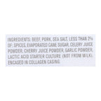 Vermont Smoke & Cure Cracked Pepper Beef & Pork Sticks, 6 x 0.5 oz (Case of 8)
