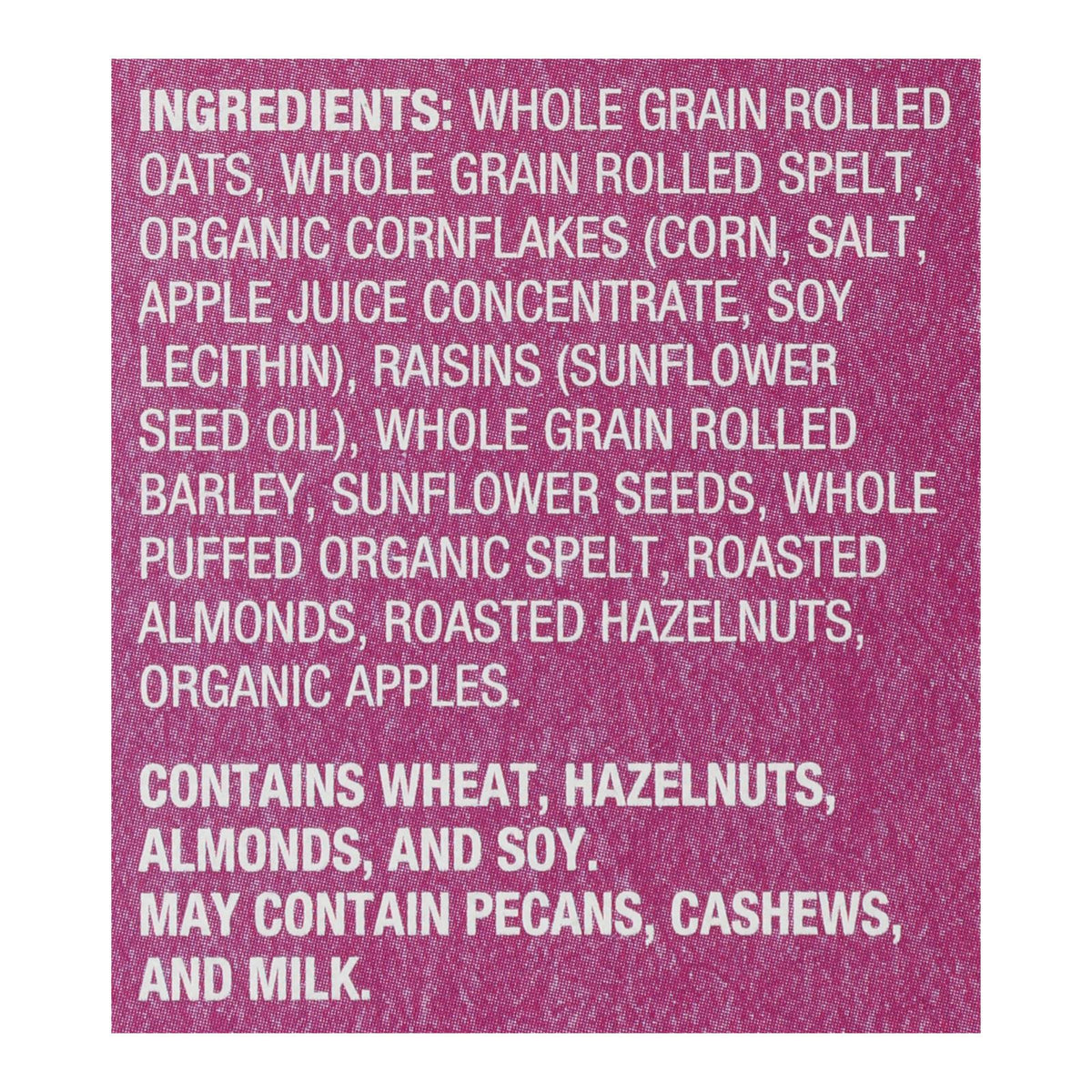 Familia Sugar Free Muesli Cereal, 21 oz (Case of 6)
