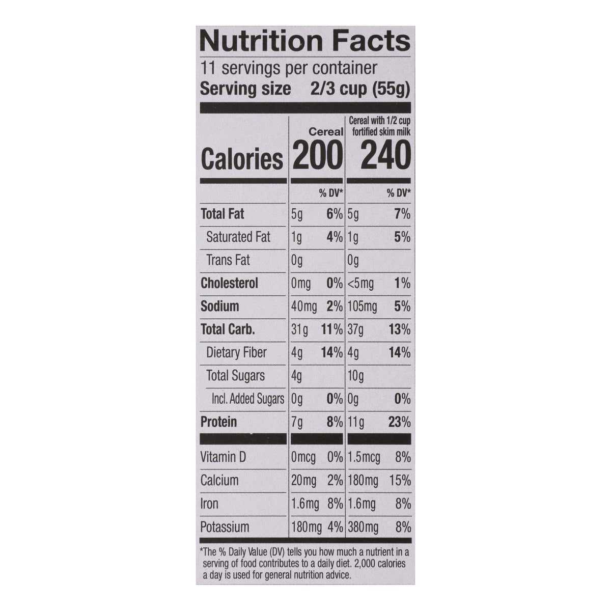 Familia Sugar Free Muesli Cereal, 21 oz (Case of 6)